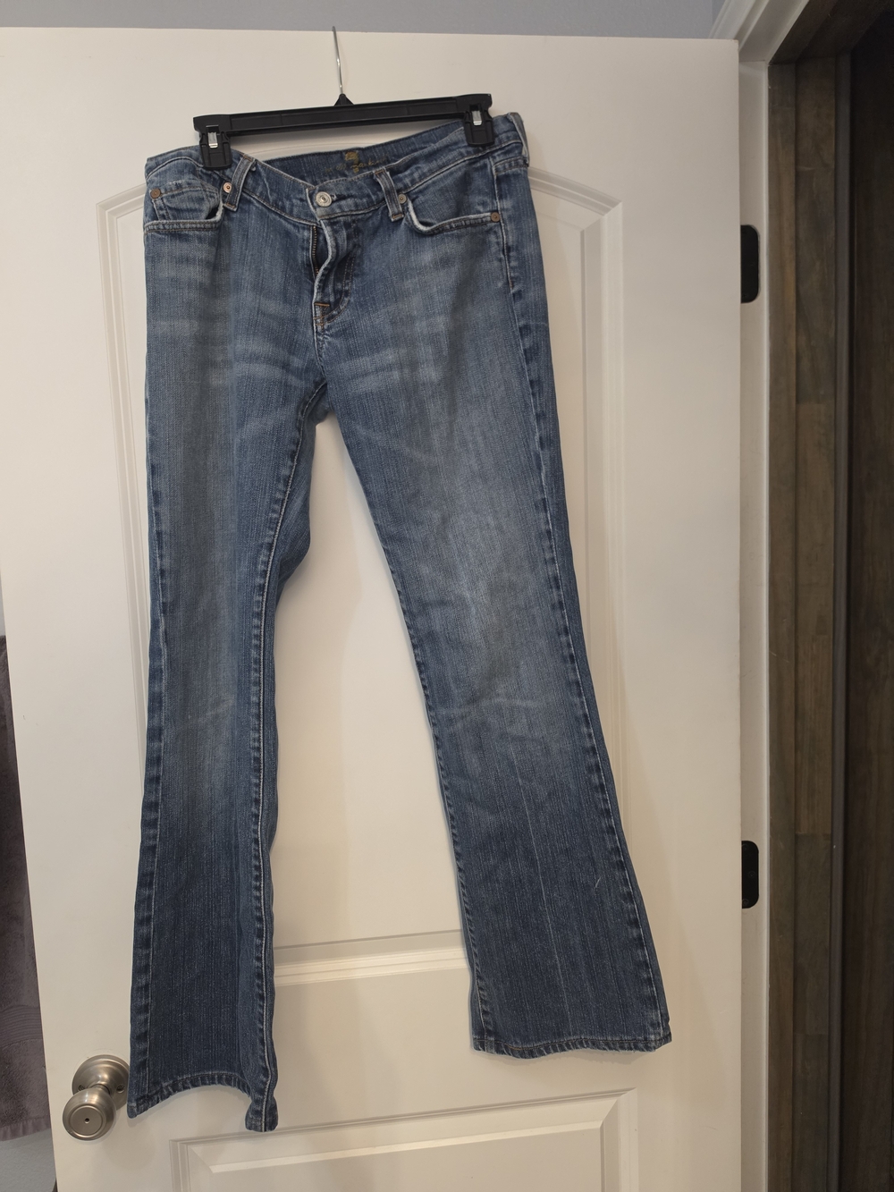 Seven For All mankind Blue Women's Bootcut Jeans